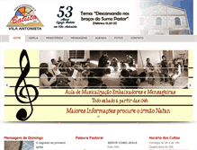 Tablet Screenshot of iebva.com.br